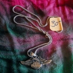 Harley-Davidson steel necklace